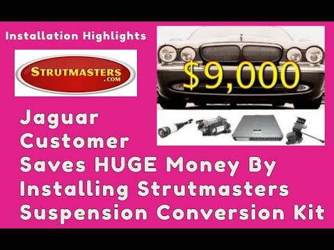 Strut Replacement | Jaguar XJR With A Front And Rear Replacement By Strutmasters