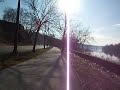 Schuylkill River Trail - Falls Bridge to Strawberry Mansion Bridge Along Kelly Drive Bike Path