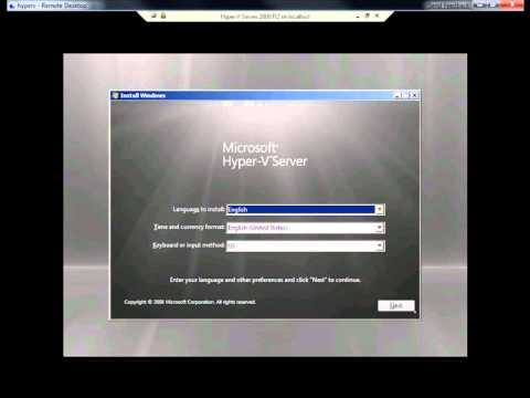 how to enable hyper v in windows 2008 r2