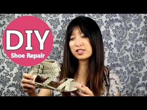 how to repair old shoes
