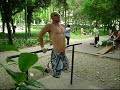 Barrudos Korean Dips e outros exercicios