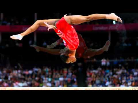 Gabrielle Douglas of the US wins the gold In Womens Individual Gymnastics