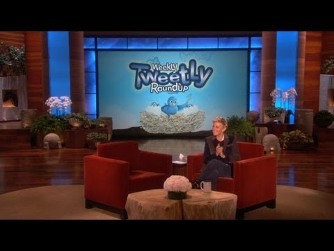 tweets - Ellen loves her Twitter Followers, so she read some of their best tweets of the week on the air! If you love these tweeters as much as Ellen, you can follow ...