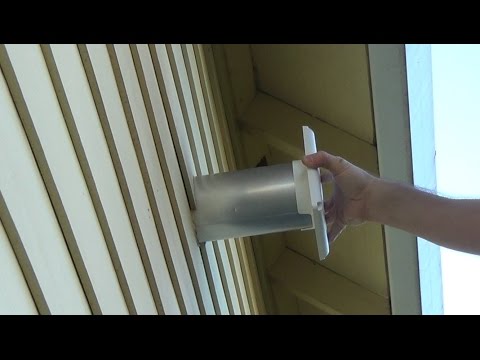 how to change dryer vent