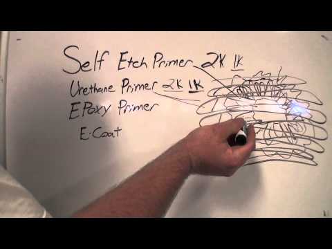 how to spray self etching primer