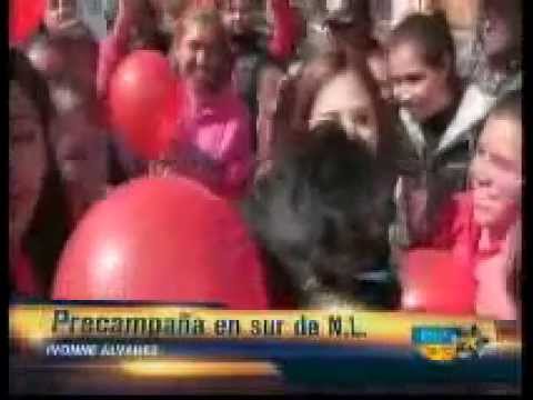 IVONNE ÁLVAREZ -- REUNION CON DELEGADOS DEL PRI EN GALEANA