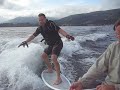 Wake Surfing on Lake Sammamish Wake Surfing on Lake Sammamish