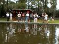 Model submarine regatta at Colney Heath