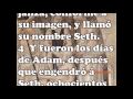 La Biblia Reina Valera Génesis 5