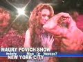 Alexia a transexual at Maury Povich Show in NY City
