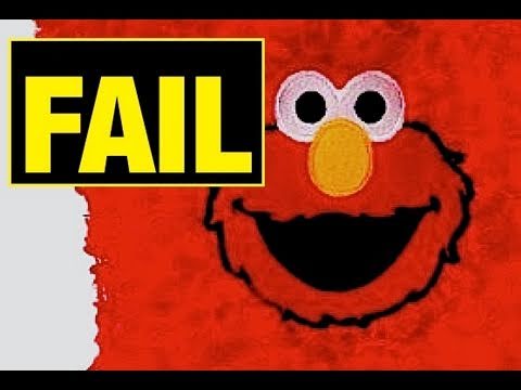 Elmo Tickle Hands FAIL Toy Review by Mike Mozart Jeepersmedia