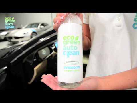 Eco Green Auto Clean – how to clean interior of a car