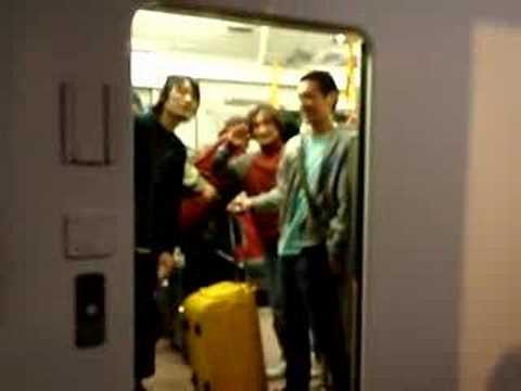鳴響　「いろのみ」の鳴子御殿湯でのライブ後のお別れ