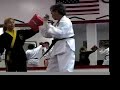77-year-old woman shows she can tae kwon do it