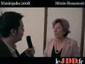 Municipales: Marie Noelle Lienemann (Henin Beaumont)