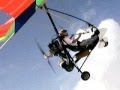 Microlight Flying mt,Fuji August Sky