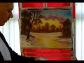Bob Ross Oil Painting Mild Winter Day By Mark Terrell Pt.7