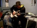 A short video of Dj Mob Playing one of his latest tunes 3-D on his guitar!!, hardcore and guitar go together like buiscuits in tea :D