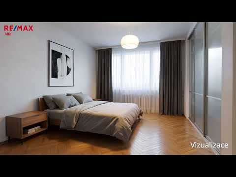 Video Prostorný byt kousek od metra Budějovická