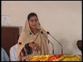 Baloch Girl asking questions (Sindhi Speech) GBES Siraj Ahmed Kathore