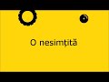 O nesimțită
