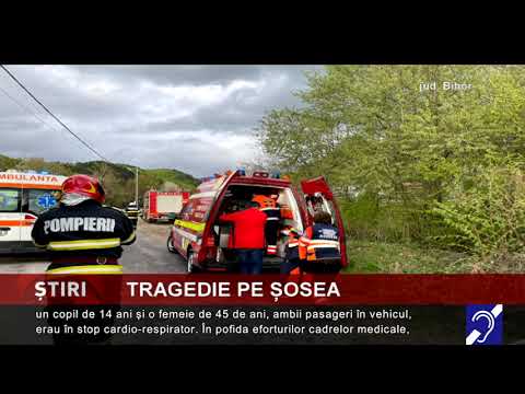 Tragedie pe șosea, în județul Bihor