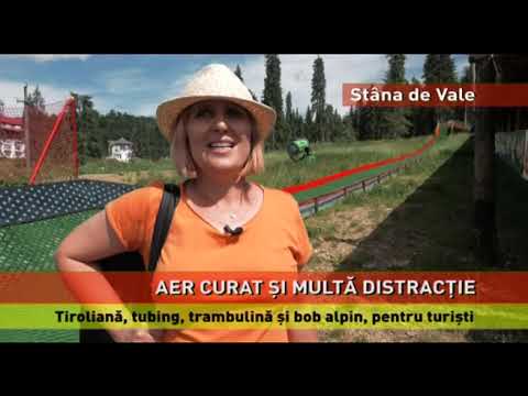 Distracție din plin, la Stâna de Vale