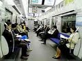 Train ride in Osaka,Japan (JR Tozai Line)