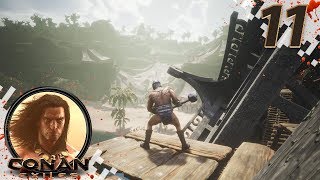 CONAN EXILES (NEW SEASON) - EP11 - Leaving The Swamp/Jungle Biome! (Gameplay Video)