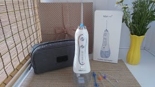 Іригатор h2ofloss hf-6 портативний 5 насадок рожевий Іригатор h2ofloss hf-6 портативний 5 насадок рожевий