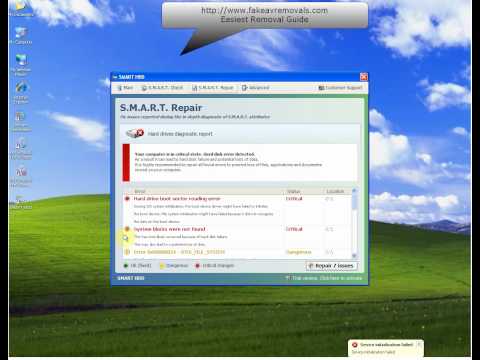 how to get rid of s.m.a.r.t. hdd virus