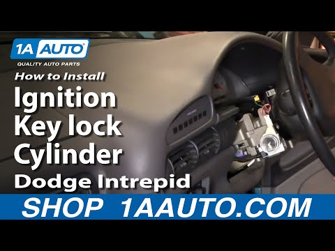 How To Install Replace Fix Ignition Key lock Cylinder Dodge Intrepid 93-97 1AAuto.com