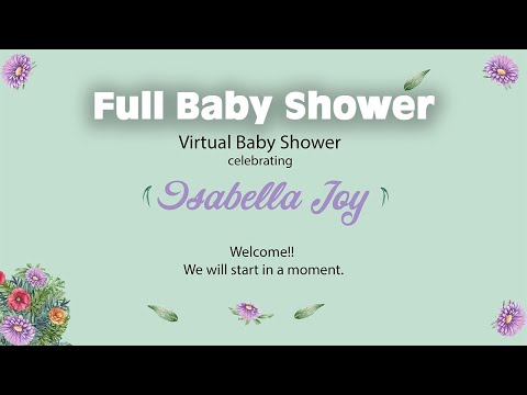 video-linktoworks-Full Virtual Baby Shower! 2020 (GAMES INCLUDED)