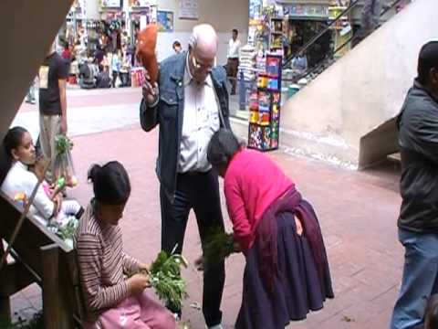 limpieza - My dad got a shamanic 'limpieza'--a cleansing--at the 10 de Agosto market in Cuenca during his visit to Ecuador this summer, complete with the herb, egg, and...