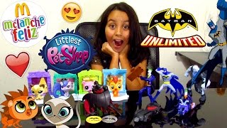 Batman Unlimited e Litlest Pet Shop no McDonalds
