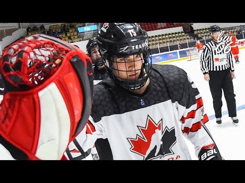 Alex Newhook 2019 IIHF U18 Highlights