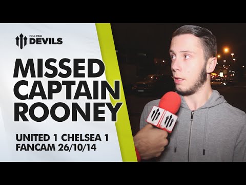 Missed Captain Rooney | Manchester United 1 Chelsea 1 | FANCAM Missed Captain Rooney | Manchester United 1 Chelsea 1 | FANCAM
