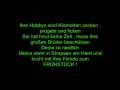 KIZ - B&Atilde;&para;ses M&Atilde;&curren;dchen lyric !! video