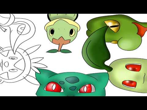 how to draw all pokemon