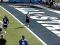 Drew Brees to Eli Manning warming up at the Pro Bowl 2009