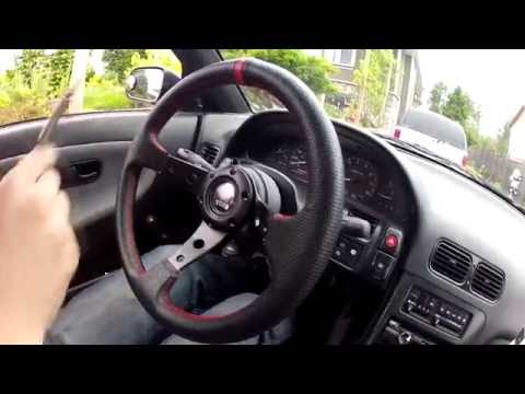 Nissan 240sx s13 How to install new steering wheel.