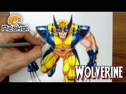 how to draw wolverine