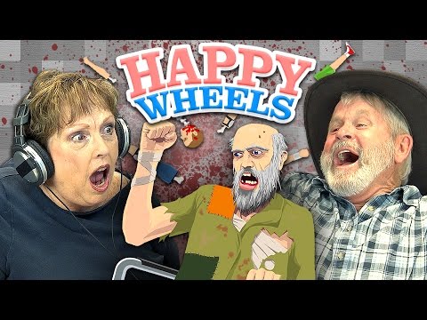 HAPPY WHEELS (Elders React: Gaming)