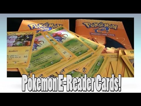 how to use e-reader pokemon
