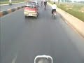 Motorcycle traffic in Phnom Penh Motorcycle traffic in Phnom Penh