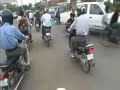 motorcycle traffic in phnom penh