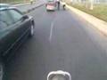 Motorcycle traffic in Phnom Penh