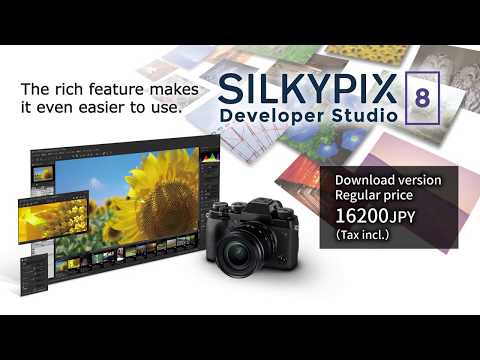 "SILKYPIX Developer Studio 8" promotion movie