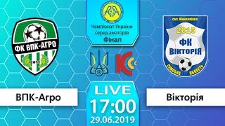 ВПК-Агро (Шевченківка) - Вікторія (Миколаївка). Фінал чемпіонату України 2018/2019. 29.06.2019