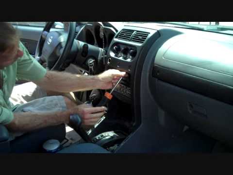 Nissan Xterra Stereo Removal 2002 2004